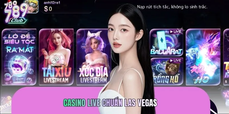 Sảnh Casino đẳng cấp cùng dàn Dealer nóng bỏng nhất