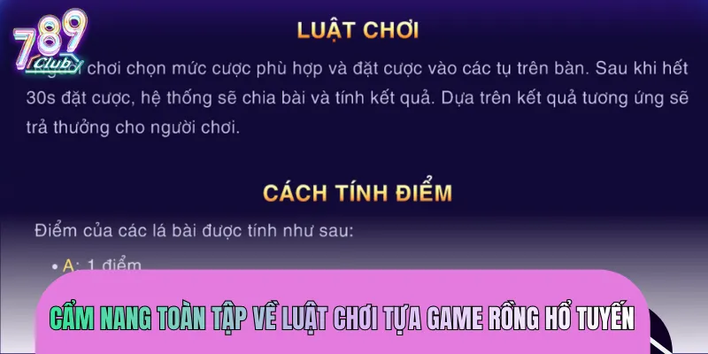 Hướng dẫn chi tiết cách chơi đơn giản dễ dàng nắm bắt