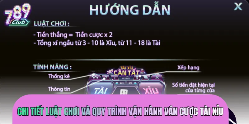 Luật chơi chi tiết để anh em tự tin làm chủ ván cược
