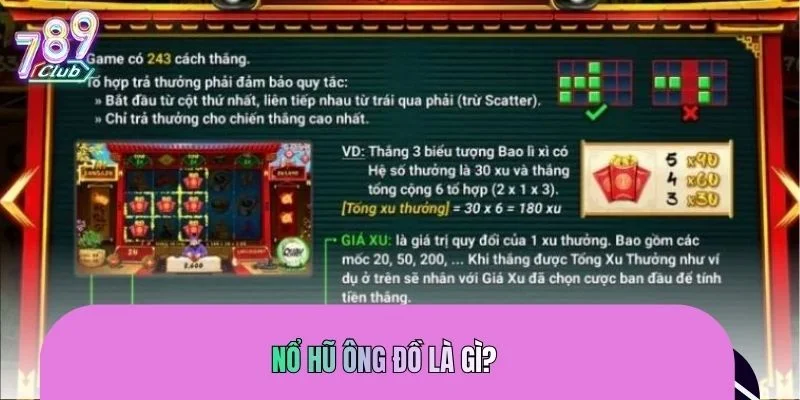 Khái quát về game nổ hũ ông đồ