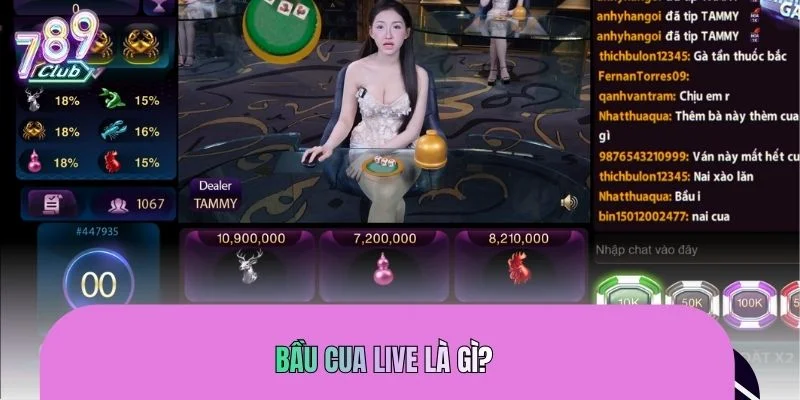 Tổng quan về bầu cua live 